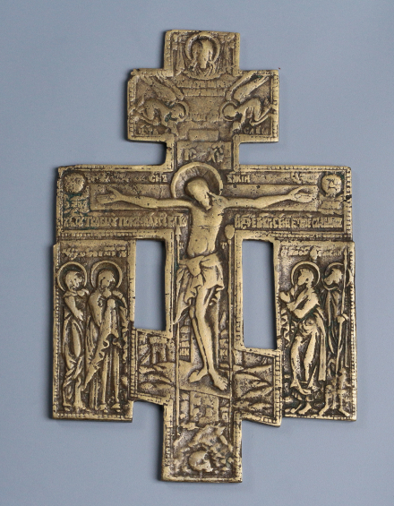 Крест Распятие Христово XIX в. - фото - 1
